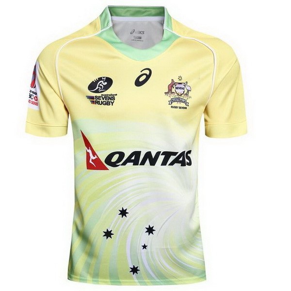 Tailandia Camiseta Australia 1ª Kit 2017 2018 Amarillo